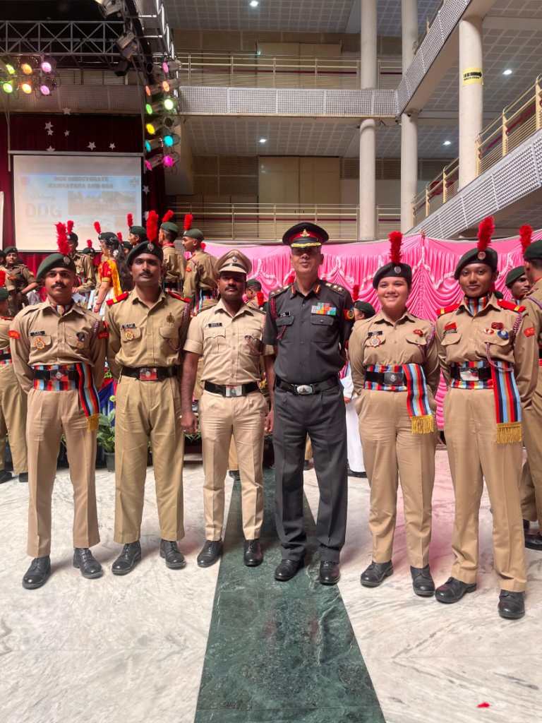 Pinnacle of Excellence: NCC Cadets Honored with CM Commendation Medal at Universal College