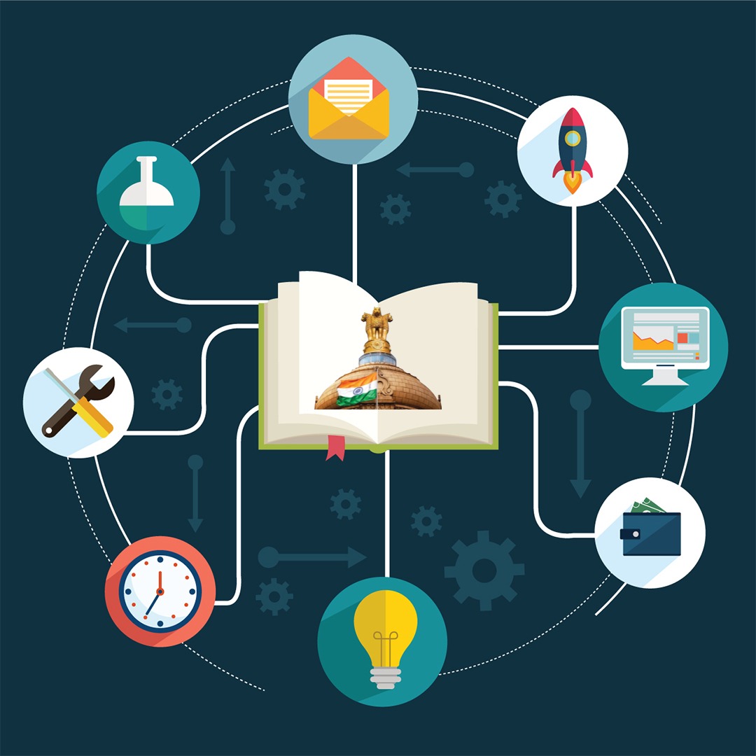 Student studying