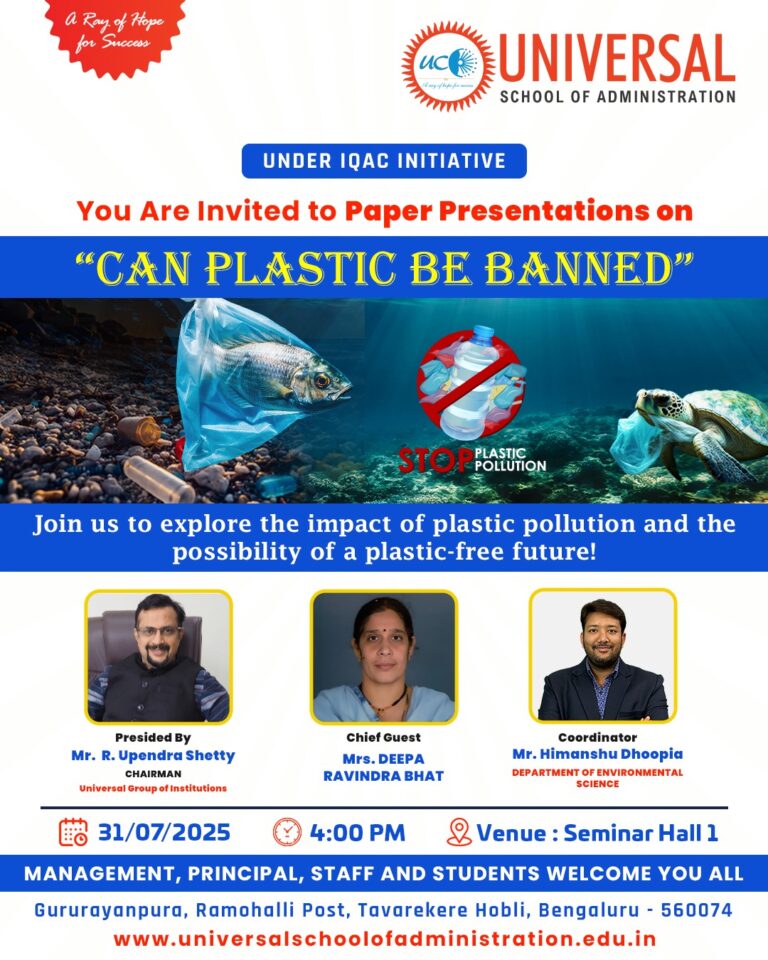 Can Plastic Be Banned? Students Take the Lead in a Green Revolution