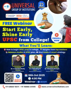 Start Early, Shine Later: UPSC Prep from College