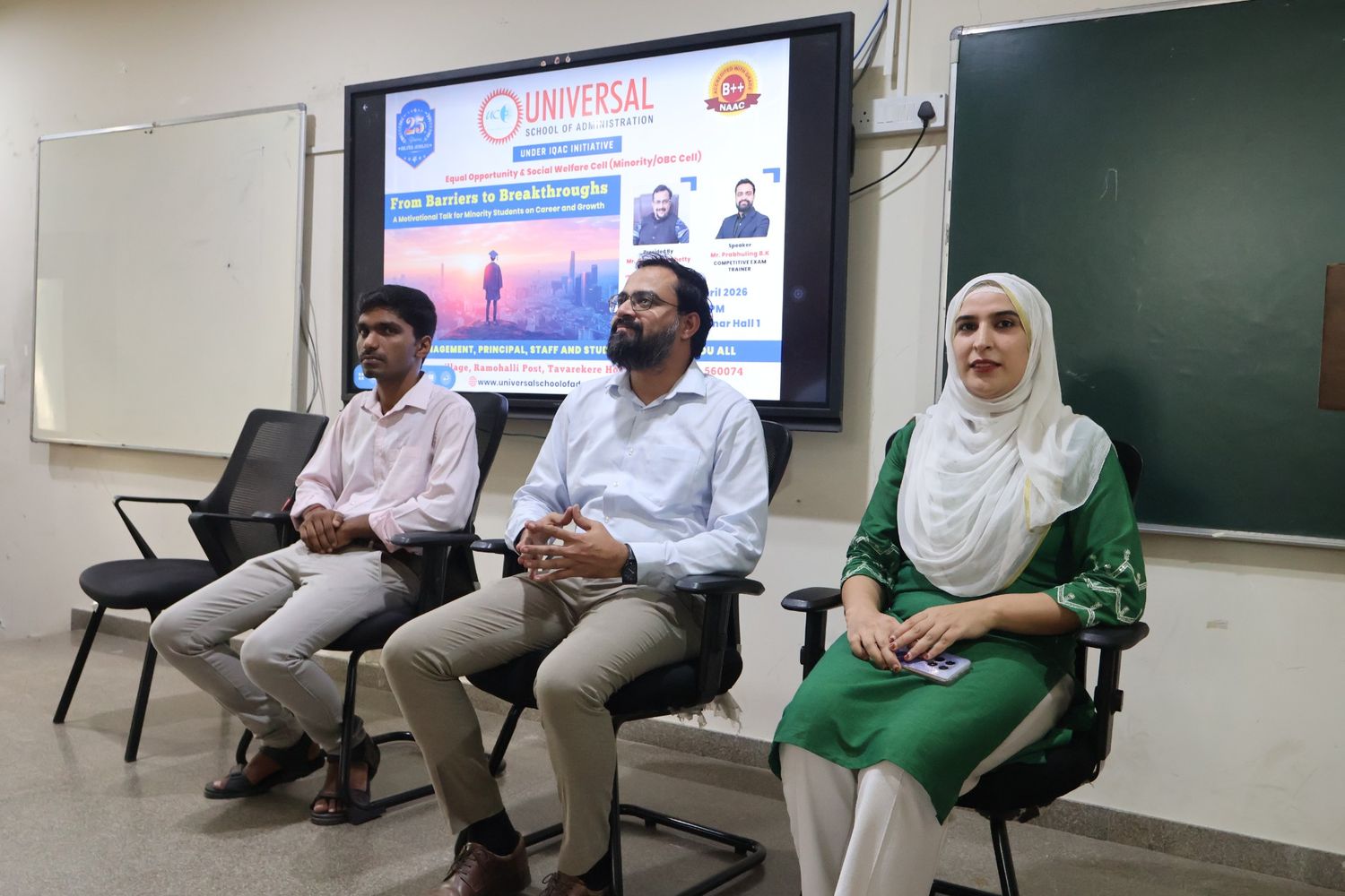 Pathways to Success: Motivational Talk for Student Empowerment