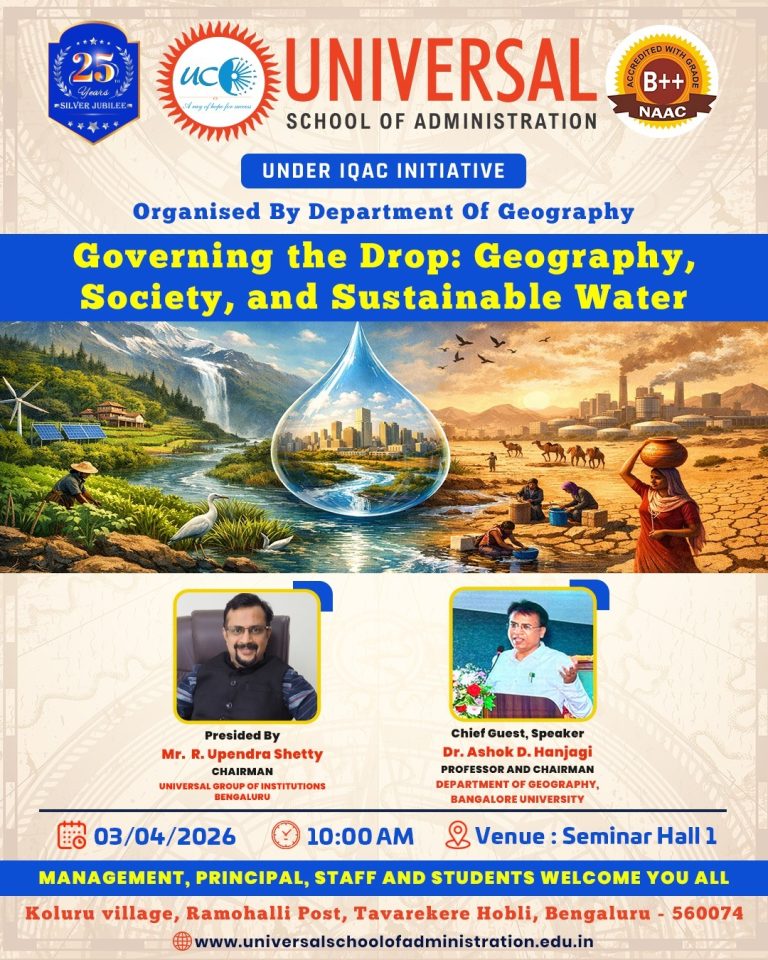 Governing the Drop: A Dialogue on Water, Society, and Sustainability