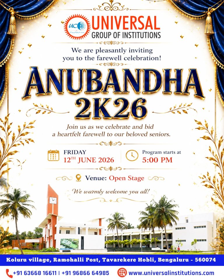 Anubandha 2K26: A Heartfelt Farewell to Our Beloved Seniors