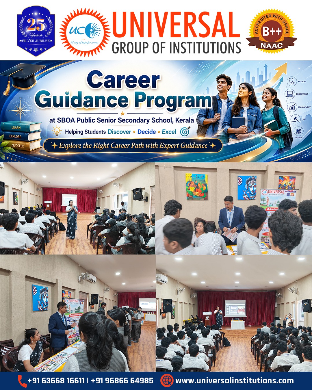 Career Guidance Program at SBOA School, Kerala