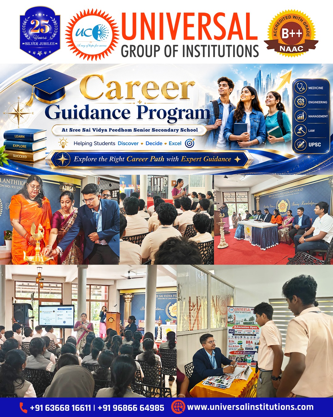 CAREER GUIDANCE PROGRAMME Sree Sai Vidya Peedhom Senior Secondary School, Manthikad