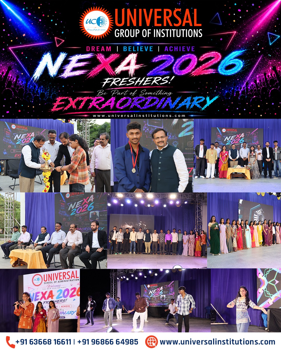 NEXA 2026: A Vibrant Welcome to Our Freshers